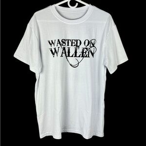Morgan Wallen Women’s‎ White Graphic Tee XL NEW